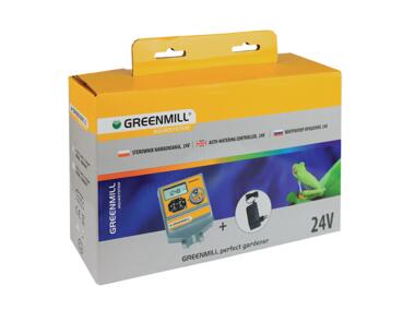 Zdjęcie: Sterownik nawadniania 24v 4 sekcje z transformatorem GREENMILL AQUASYSTEM