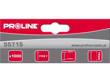 Zdjęcie: Gwoździe typ f, 30 mm, 2.0x1,26 mm, 1000 szt PROLINE