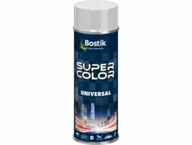 Lakier uniwersalny ogólnego zastosowania Super Color Universal biały połysk RAL 9010 400 ml BOSTIK