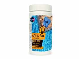 Chlor do basenu Aqua Fun Blue Tabs Chlorine tabletki 50x20g MIRPOL