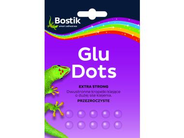Zdjęcie: Klej Glu Dots Extra Strong bezbarwny 64 szt. BOSTIK