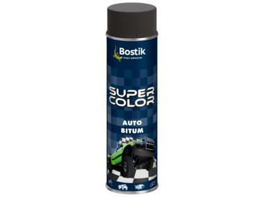 Spray bitumiczny do konserwacji podwozia Super Color Auto Bitum czarny 500 ml BOSTIK