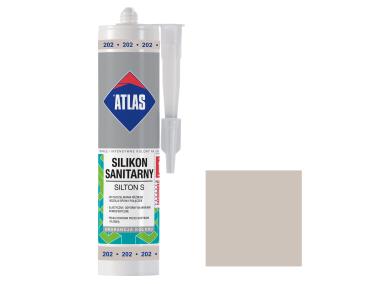 Zdjęcie: Silikon sanitarny Silton S popielaty ATLAS