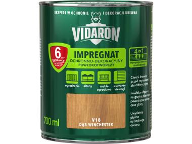 Zdjęcie: Impregnat powłokotwórczy dąb winchester V18 0,7 L VIDARON