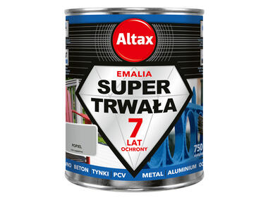 Zdjęcie: Emalia Super Trwała 0,75 L popielaty ALTAX
