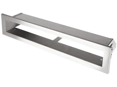 Kratka kominkowa otwarta 40x6 cm inox PARKANEX