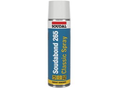 Zdjęcie: Klej kontaktowy Soudabond 265 Classic spray 500 ml SOUDAL