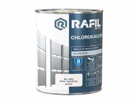 Emalia chlorokauczukowa biały sygnał RAL9003 0,75L RAFIL