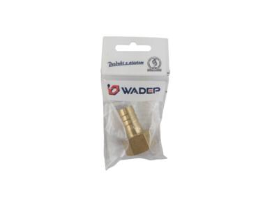 Zdjęcie: Końcówka mosiężna do węża - 1/2 -14 mm dziewczynka WADEP
