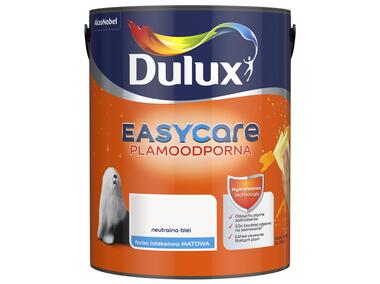 Farba lateksowa EasyCare neutralna biel 5 L DULUX