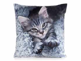 Poszewka Animal 76 szara 45 x 45 cm Mink EUROFIRANY