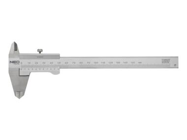 Zdjęcie: Suwmiarka z certyfikatem DIN, 150 mm, stal nierdzewna NEO