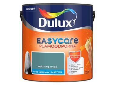 Farba do wnętrz EasyCare 2,5 L szykowny turkus DULUX