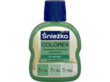 Zdjęcie: Koncentrat pigmentowy Colorex 45 groszkowy 100ml N ŚNIEŻKA
