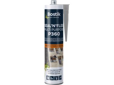 Uszczelniacz poliuretanowy do fasad i posadzek P360 SealNFlex Multi Purpose szary 300 ml BOSTIK