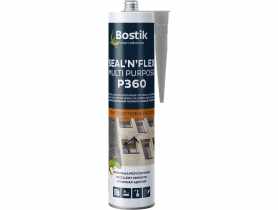 Uszczelniacz poliuretanowy do fasad i posadzek P360 SealNFlex Multi Purpose szary 300 ml BOSTIK