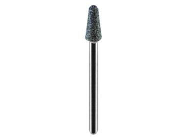 Zdjęcie: Kamień szlifierski stożek 5 x 10 mm, trzpień 3,2 mm, 3 sztuki GRAPHITE