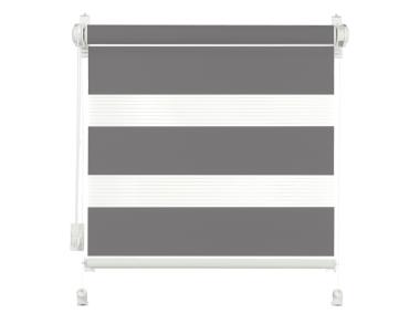Zdjęcie: Roleta 73x140 cm Zebra II szary DECODESIGN
