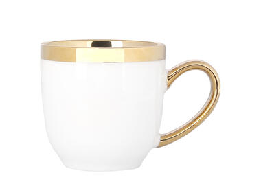 Zdjęcie: Kubek Aurora Gold 300 ml kremowyowy ALTOMDESIGN