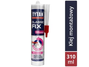 Zdjęcie: Klej montażowy Classic Fix 310 ml TYTAN PROFESSIONAL