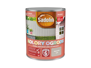 Zdjęcie: Farba do drewna Kolory ogrodu 0,7 L naturalny len SADOLIN