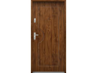 Zdjęcie: Drzwi wejściowe do mieszkań Bastion T-19 Dąb złoty 80 cm prawe ODP KR CENTER