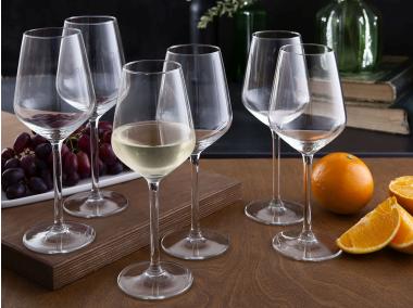 Zdjęcie: Komplet 6 kieliszków Rubin wino białe 370 ml ALTOMDESIGN