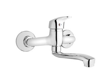 Zdjęcie: Bateria zlewozmywakowa Ava New chrom, 20 cm INVENA
