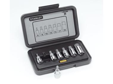 Zdjęcie: Zestaw nasadek 1/2 z końcówą imbus 7 szt., 1/2" STANLEY