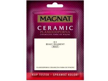 Zdjęcie: Farba Ceramic tester koloru biały diament C1 30ml MAGNAT