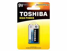 Bateria alkaiczna 9 V High Power TOSHIBA