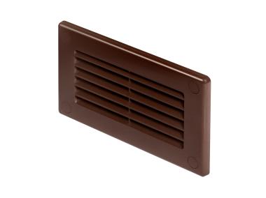 Zdjęcie: Osłona kanału płaskiego 75x150 mm brąz AWENTA