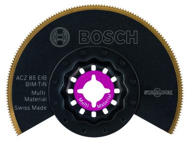 Zdjęcie: Brzeszczot segmentowy BIM-TiN ACZ 85 EIB Multi Material 85 mm BOSCH