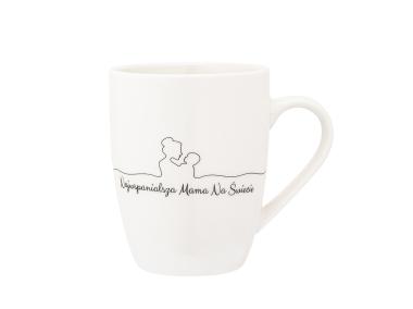 Zdjęcie: Kubek baryłka nbc 340 ml dekor najwspanialsza Mama ALTOMDESIGN
