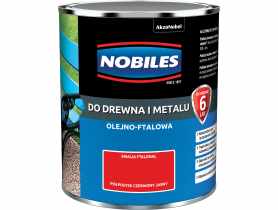 Emalia ftalowa półpołysk czerwony jasny Ftalonal 0,7 L NOBILES