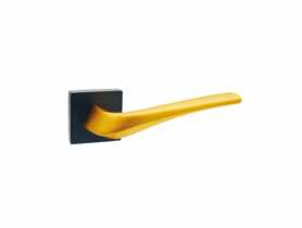 Klamka Adel-Qr czarna - K-Gold Mat DOMINO