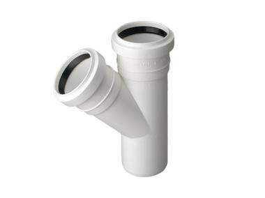 Zdjęcie: Trójnik kanalizacyjny KW PP 32 67 stopni COMFORT