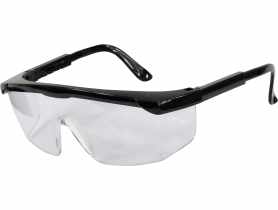 Okulary ochronne bezbarwne, regulowane, odporność mechaniczna S, CE, LAHTI PRO