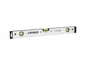 Poziomnica PRO800 anodowana srebrna 60 cm PRO
