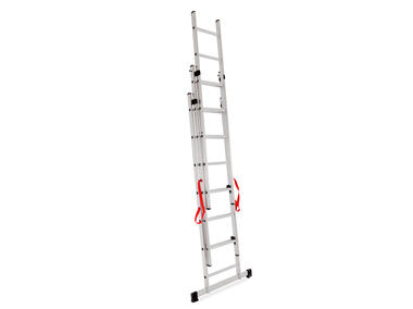 Zdjęcie: Drabina aluminiowa przemyslowa 3x7 Basic do 150 kg MASTER