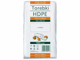 Torebki spożywcze 22x26 cm - 1000 szt. SARANTIS