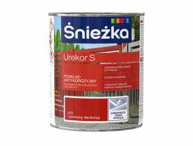 Farba gruntująca Urekor S czerwony 0,8L ŚNIEŻKA