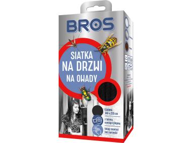 Zdjęcie: Siatka na drzwi 140x220 cm czarna BROS