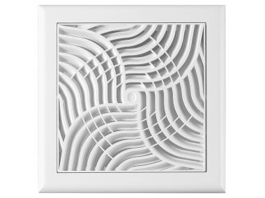 Zdjęcie: Kratka wentylacyjna 14x14 cm TUS. 100 mm AWENTA
