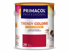 Farba Trendy Colors 2,5 L chili PRIMACOL DECORATIVE