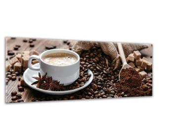 Zdjęcie: Obraz Glasspik Kitchen 30x80 cm Gl311 Coffe STYLER