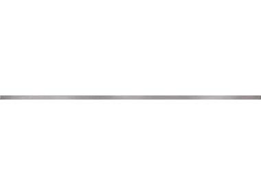 Zdjęcie: Listwa płytka metal silver matt 2x59,8 cm CERSANIT