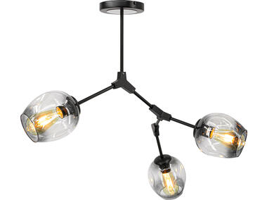 Lampa sufitowa Boston 1962/3 black - BL ELEM