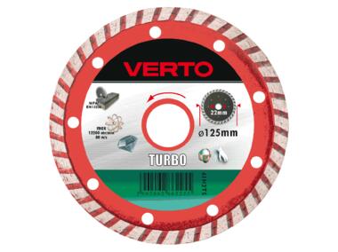 Zdjęcie: Tarcza diamentowa 125 x 22.2 mm, turbo VERTO