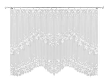 Zdjęcie: Firana żakardowa Ilona2 300x150 cm biała UNIGLOB